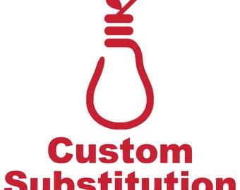 Custom Substitution