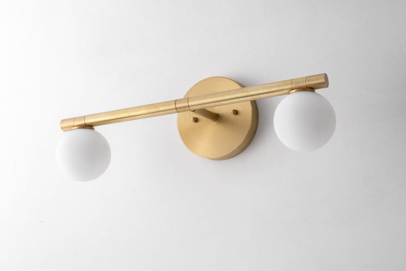 Vanity Light-Wall Light-Bathroom Light-Brass Vanity Light - Model No. 6795 image 4