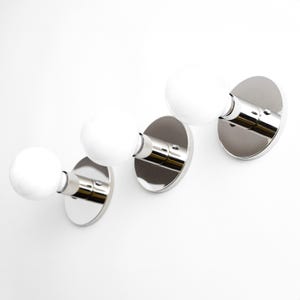 One Bulb Sconce - Simple Light Fixture - Wall Sconce - Bathroom Lighting - Clean Lighting - Modern Sconce - Wall Lamp - Model No. 2057