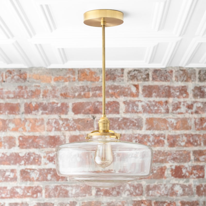 Schoolhouse Globe - Pendant Light 