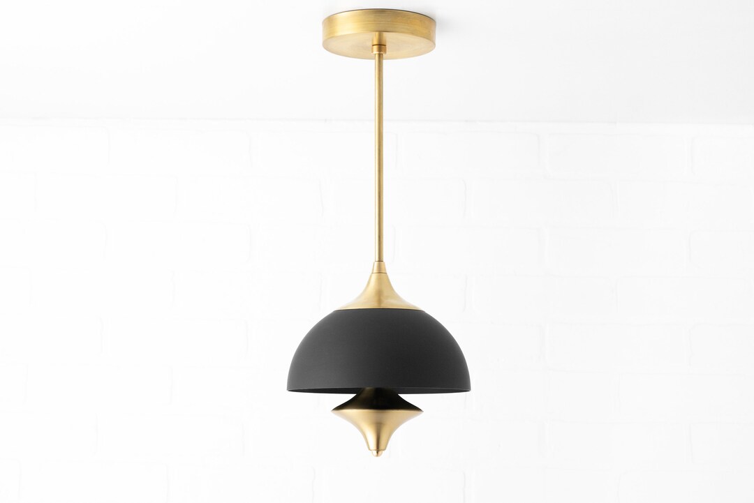 Brass Pendant Black Pendant Metal Pendant Pendant Lighting Modern ...