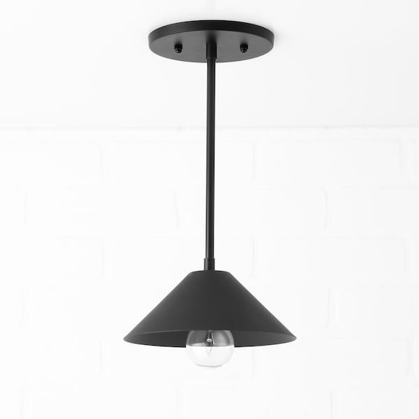 Black Pendant Light - Kitchen Island - Island Light - Industrial Lighting - Farmhouse Lighting - Rustic Lighting  - Model No. 2293