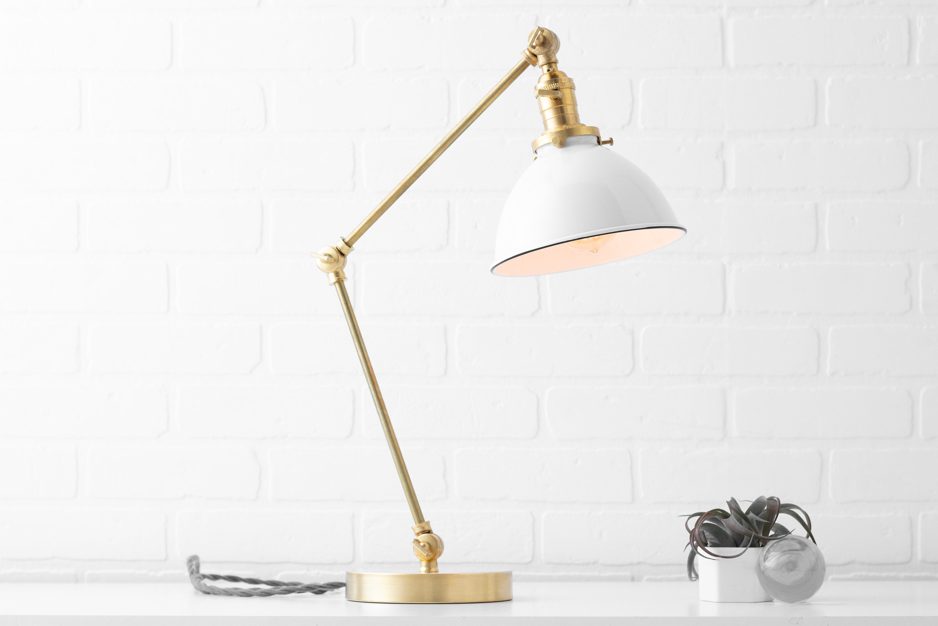 White desk lamp target online
