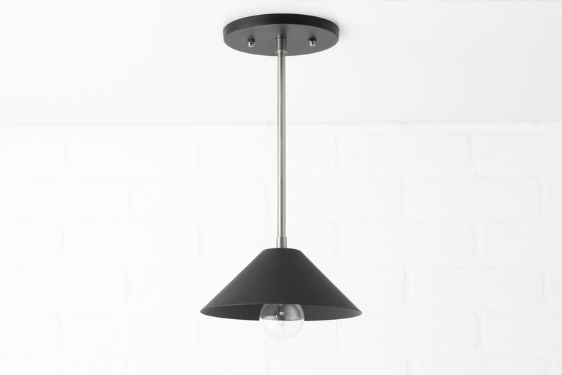 Black Pendant Light Kitchen Island Island Light Etsy