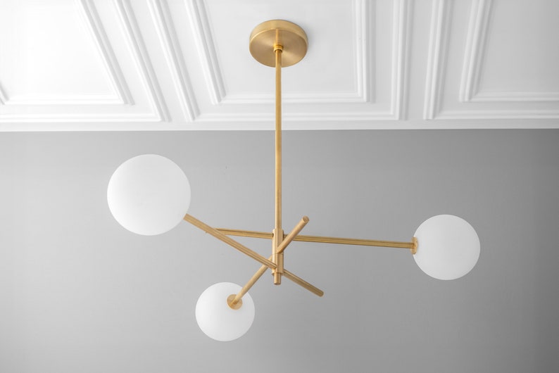 Chandelier Light-Globe Ceiling Light-Light Fixture-Dining Chandelier Model No. 0761 image 2