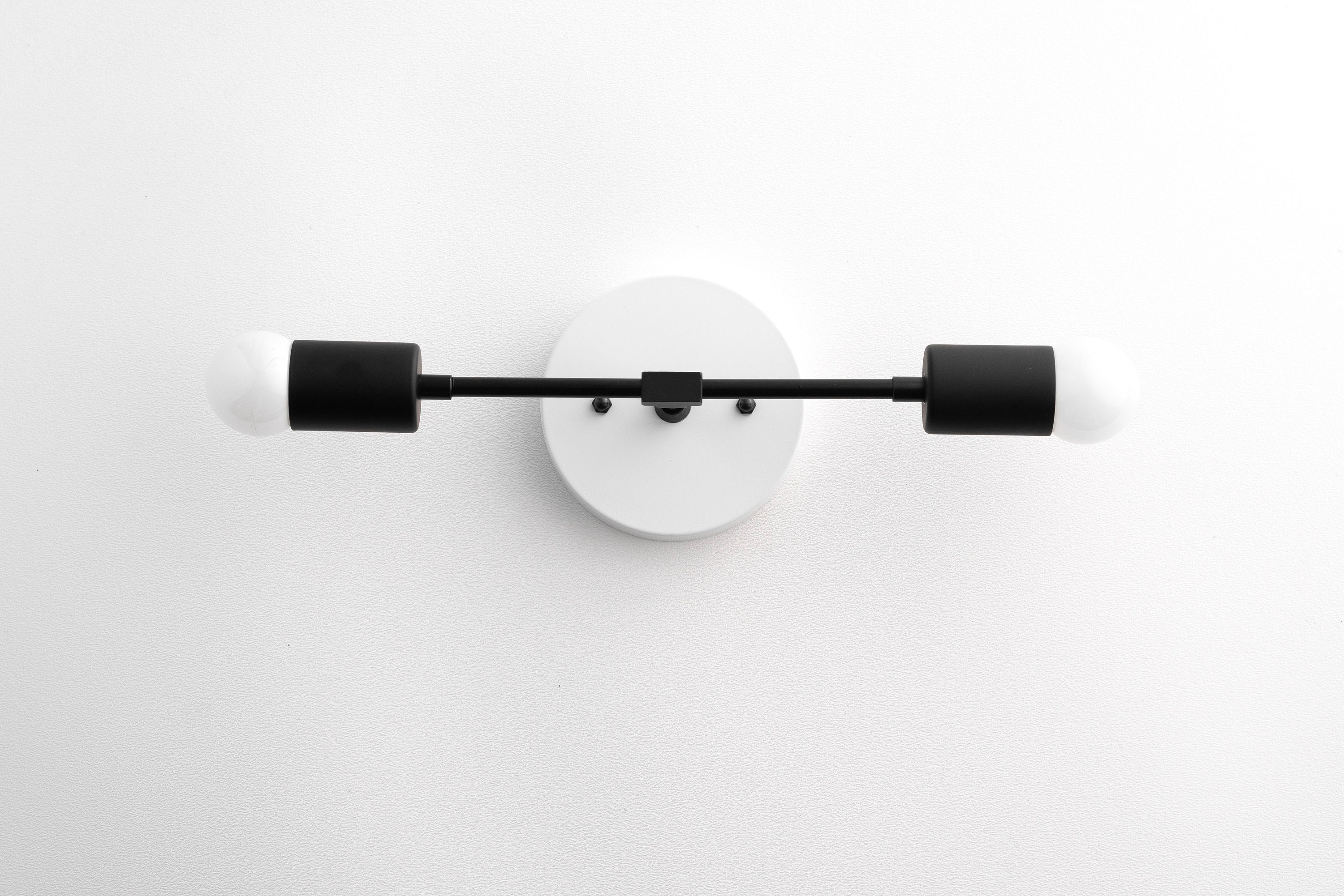 Iluminación del baño Vanidad de mediados de siglo Vanidad | Etsy