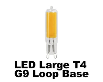 4,5 vatios - 450 lúmenes - Base de bucle LED T4 G9 grande