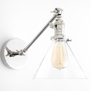 Farmhouse Sconce - Rustic Light Fixture - Adjustable Sconce - Wall Lamp - Light Fixture - Model No. 7962 画像 4
