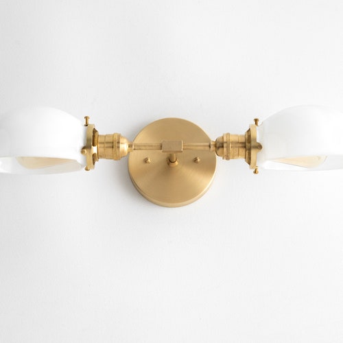 Vanity Lights Art Deco Lighting Brass Opal Glass Vanity Lights Art Deco Lighting Brass, Art Deco Lighting Fixtures For Bathroom