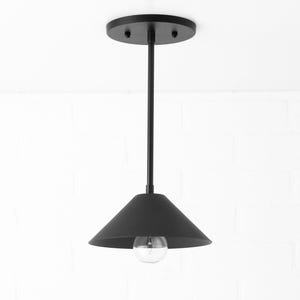 Black Pendant Light - Kitchen Island - Island Light - Industrial Lighting - Farmhouse Lighting - Rustic Lighting  - Model No. 2293