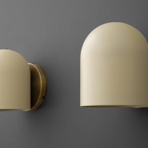 Sconce Light-Modern Wall Sconce-Brass Wall Light-Minimalist Lamp - Model No. 2424 afbeelding 2