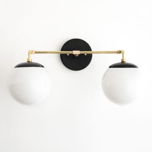 Vanity Fixture - Mid Century Lighting - Vanity Light - Bathroom Wall Light - Light Fixture - Unique Lighting - Model No. 7615