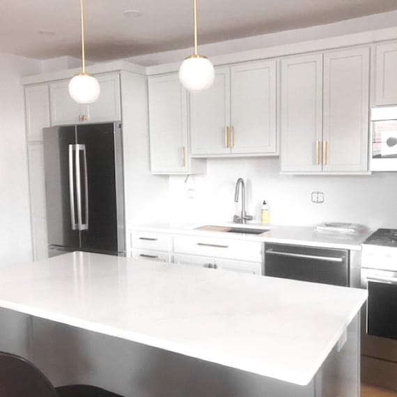 Mid century kitchen pendant light deals
