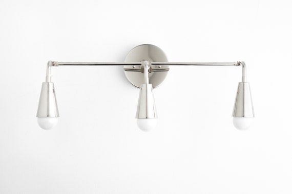 Modern Vanity Light Three Bulb Vanity Mirror Light Wall Light