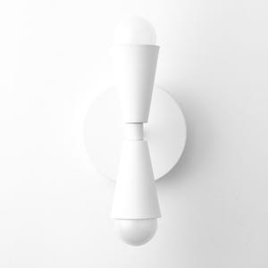 White Cone Sconce - Modern Lighting - Light Fixture - Wall Sconce - Unique Lighting - Model No. 4717