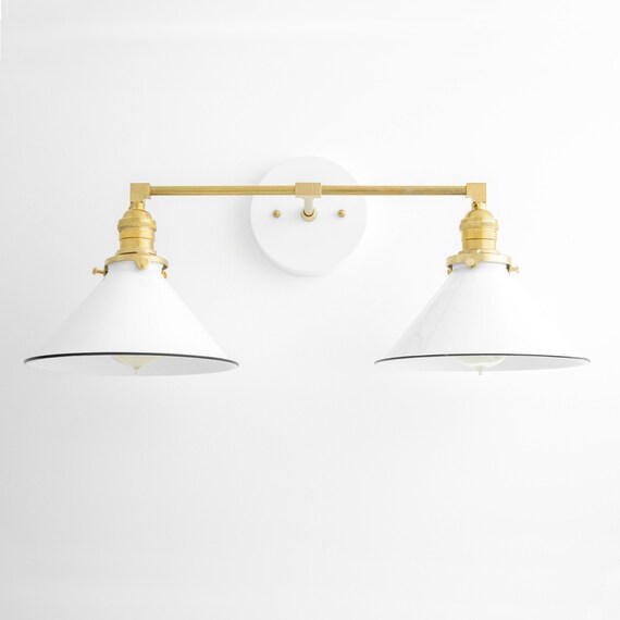 Cone vanity cheap light