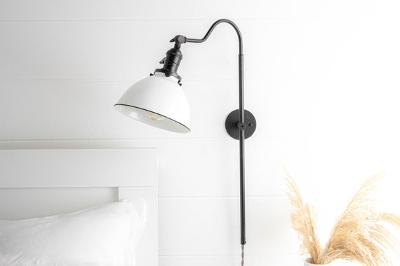 Plug in reading sconce deals