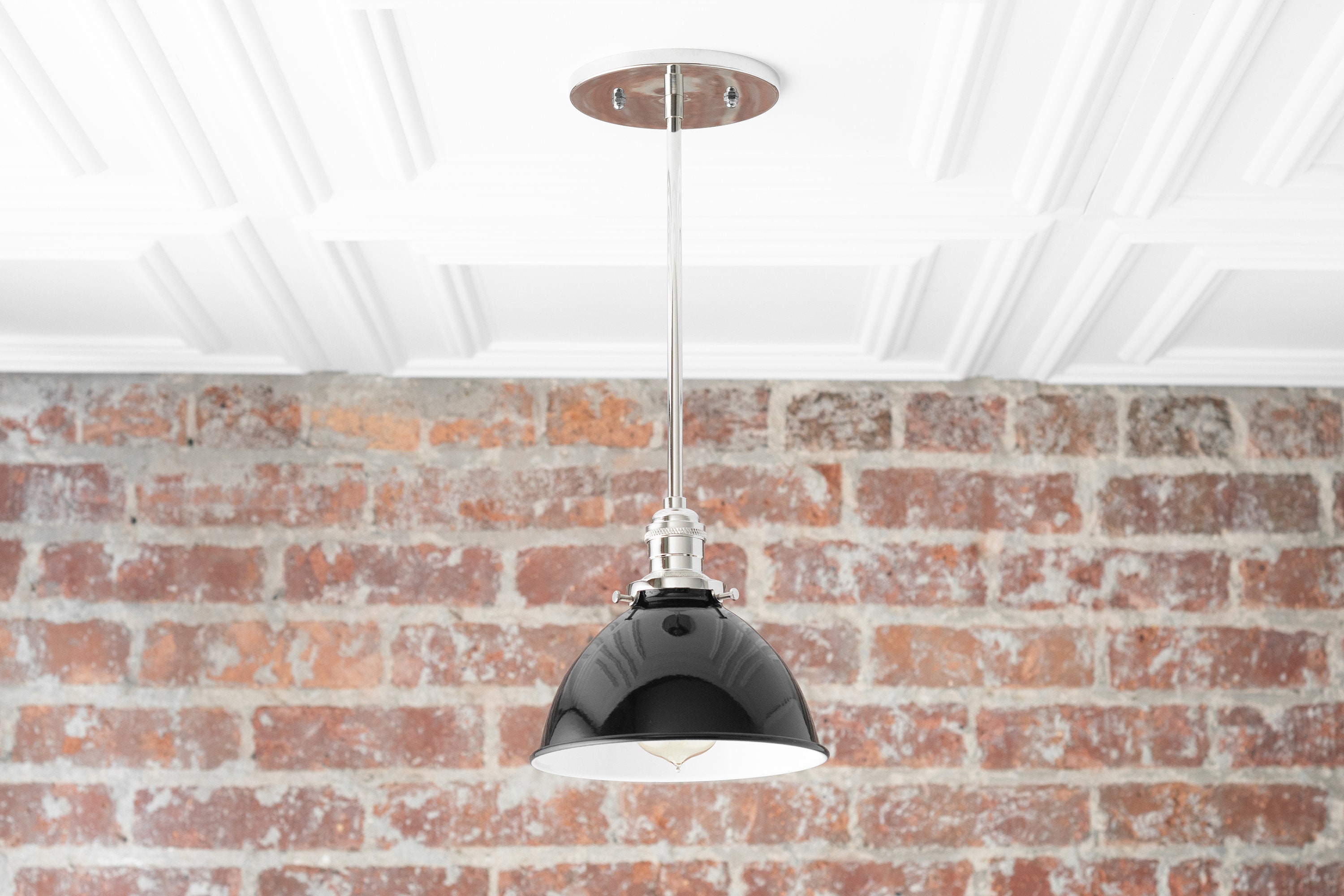 Black Pendant Light Farmhouse Light 