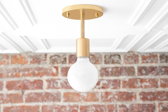 Modern minimalist ceiling light deals