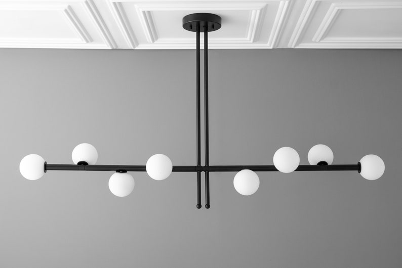 Chandelier Light-Linear Chandelier-Light Fixture-Cluster Chandelier Model No. 8330 image 2