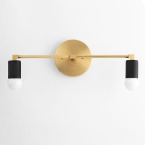 Vanity Light - Mid Century Sconce - Modern Light Fixture - Bathroom Lighting - Modern Lighting - Unique Lighting - Model No. 8412