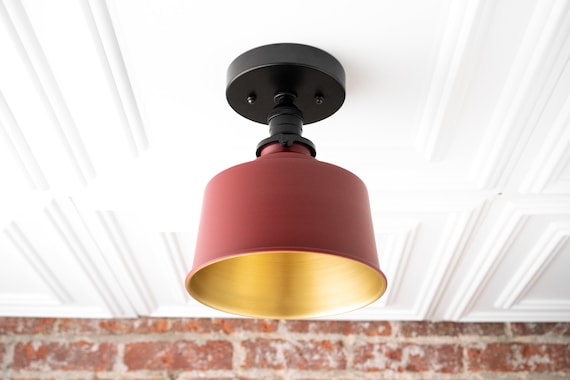 Red light fittings sale ceiling