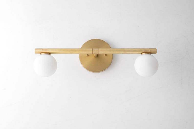 Vanity Light-Wall Light-Bathroom Light-Brass Vanity Light - Model No. 6795 image 3