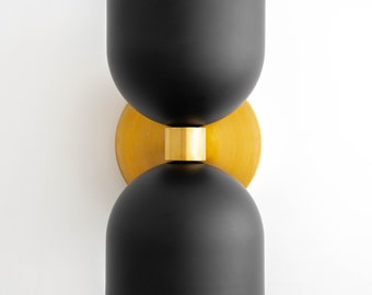 Wall Sconce - Black Deep Ball - Directional Lighting - Modern Lighting - Model No. 5116