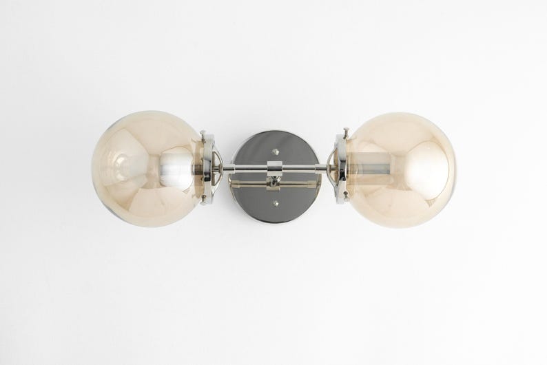 Bathroom Vanity - Bathroom Lighting - Bathroom Wall Light - Hallway lighting - Art Deco Lighting - 1950's Lighting - Model No. 8983 image 1