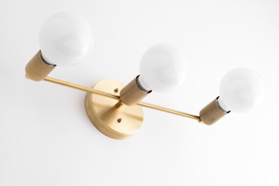 Retro globe vanity light deals
