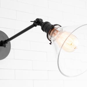 Farmhouse Sconce - Rustic Light Fixture - Adjustable Sconce - Wall Lamp - Light Fixture - Model No. 7962 画像 8