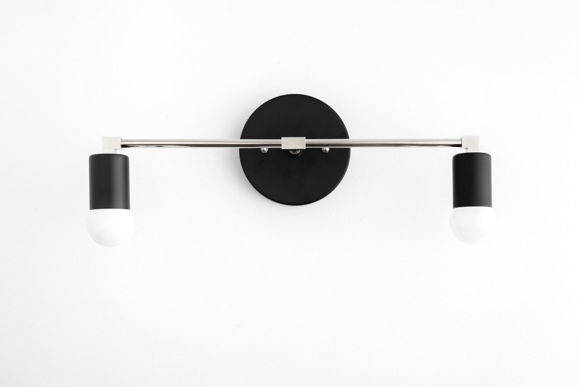 Vanity Light Mid Century Sconce Modern Light Fixture Etsy