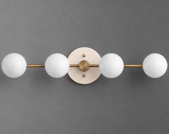 Vanity Light Light - Vanity Light - Bathroom Light - Globe Vanity - Model No. 1113
