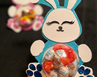 DIY paper bunny Easter holder printable template