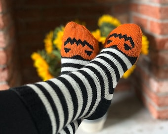 Knitting Pattern - Jack's Socks - Instant Digital Download - 4 ply yarn, 2.5mm needles, up to UK Size 8