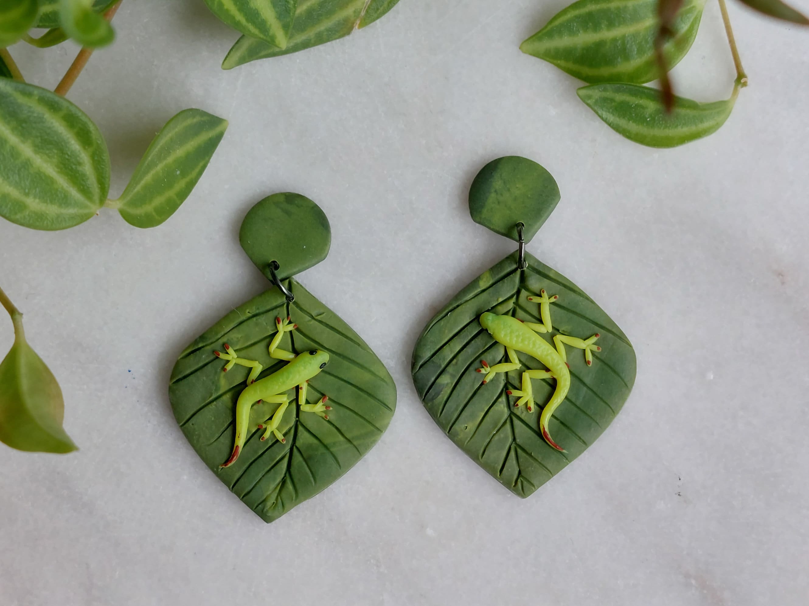 Anole earrings clearance