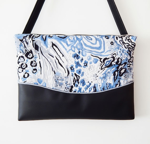 Leather and Cotton Laptop Case 13 to 15 