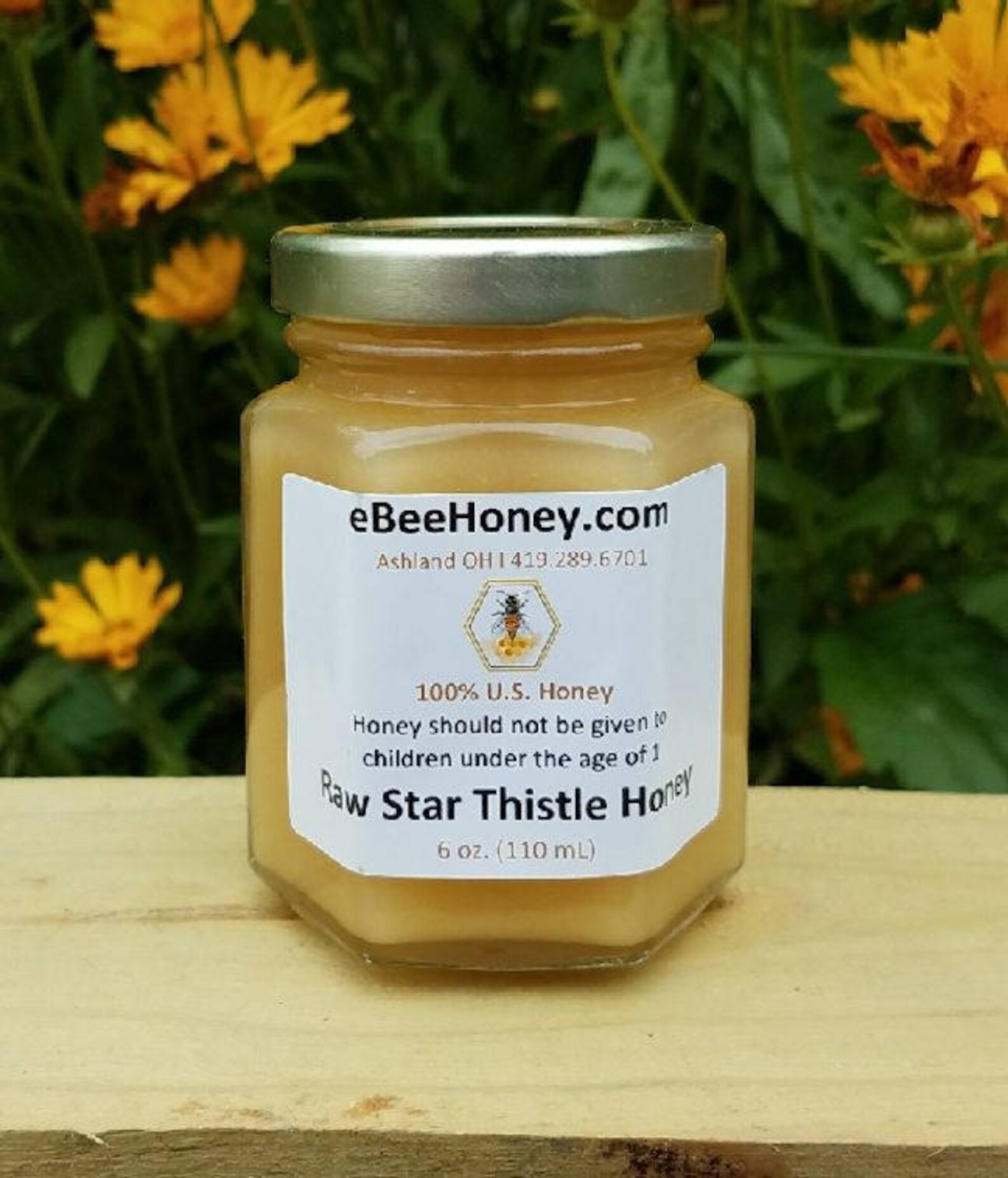 Raw Honey 8 Variety Sampler Pack in 6 oz. Jars Honey Gift Etsy