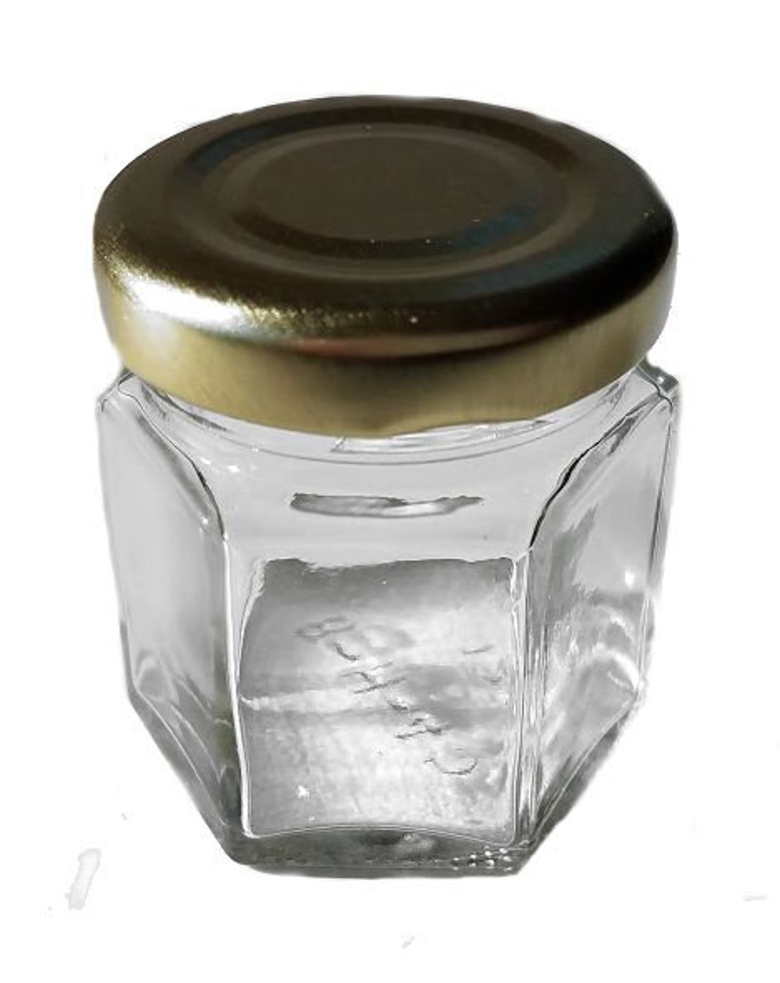 96 Jars 1 5 Oz Glass Hexagon Jars For Wedding Events Etsy