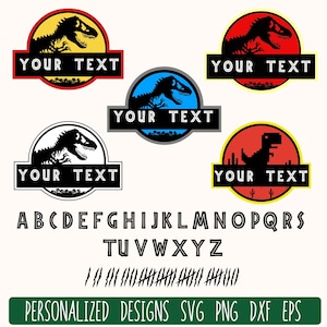 Nombre y diseños personalizados, Agregue su propio texto, Texto personalizado, Paquete de archivos de corte SVG y alfabeto, Personalice el diseño, Regalo de cumpleaños