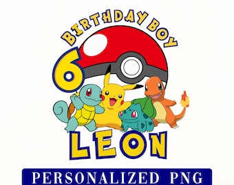 Custom Birthday Tshirt Designs, Personalized Name and Age, Personalized Birthday Shirt, Custom Name, Custom Age, Birthday Boy Shirts