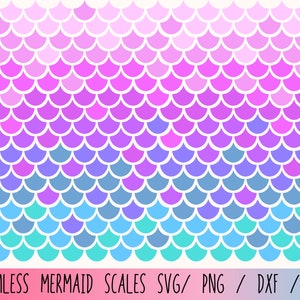 Mermaid Scales SEAMLESS Print Svg, Mermaid Scales Pattern Svg, Mermaid ...