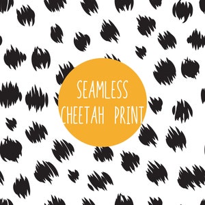 SEAMLESS Cheetah Print svg, Cheetah Pattern svg, Cheetah Skin svg, Cheetah Print Pattern svg, Cheetah Spots svg, png, dxf, eps