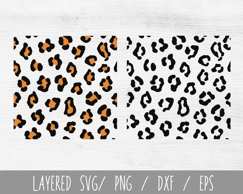 SEAMLESS Leopard Print SVG Leopard Pattern Svg Seamless - Etsy