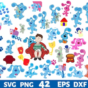 42 fichiers SVG pour cricut, anniversaire SVG, clipart svg de dessin animé, téléchargement immédiat