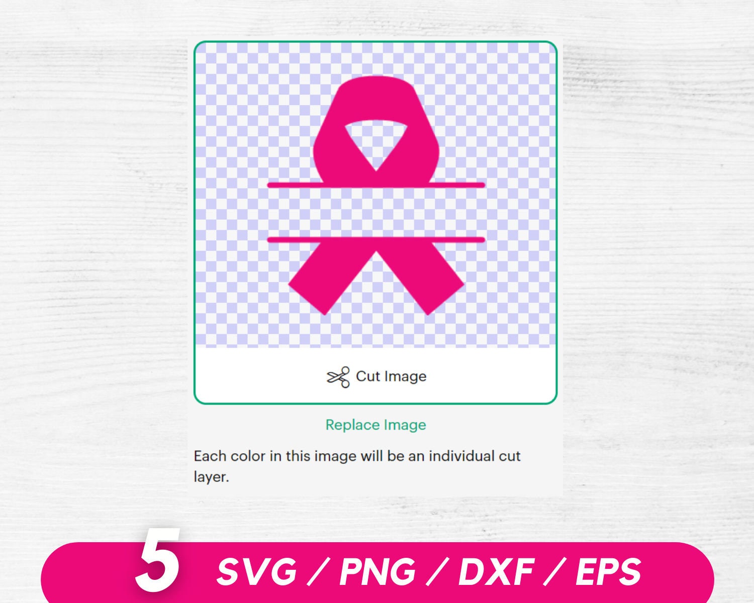 Cancer Awareness Monogram SVG, Ribbon SVG, Cancer Ribbon SVG - Etsy