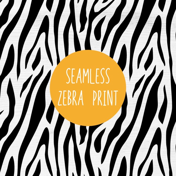 SEAMLESS Zebra Stripes SVG, Zebra Pattern svg, Zebra Print svg