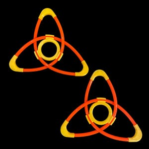 Daytime Triquetra (Pair)