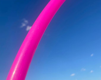 UV Pink (5/8) Polypro Hula Hoop