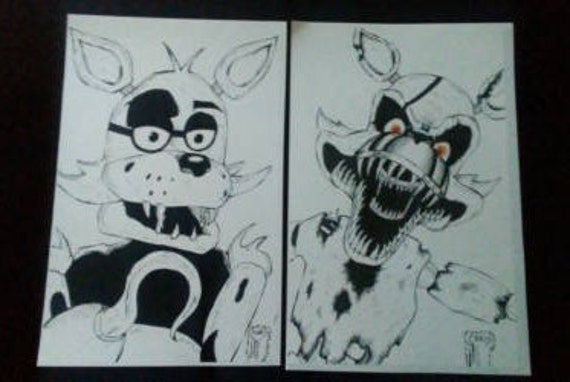 Five Nights at Freddy's - FNAF 4 - Nightmare Freddy - Was It Me? -  Nightmare Foxy - Posters and Art Prints